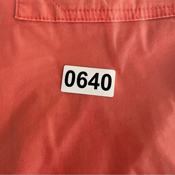 Pilcro x Anthropologie slim straight Orange Cropped utility Pants 20640 - Picture 12 of 12